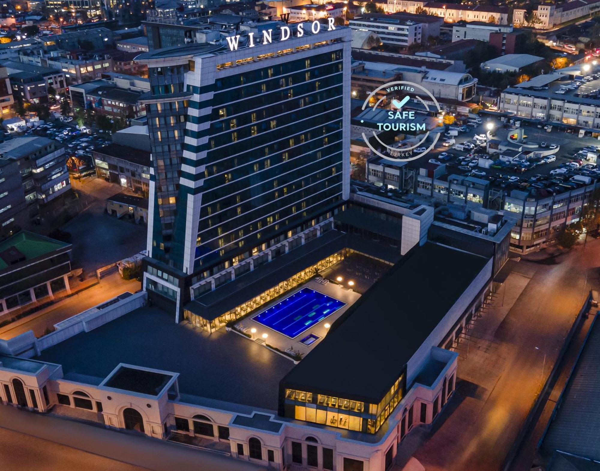 Windsor Hotel & Convention Center Истанбул Екстериор снимка Windsor Hotel